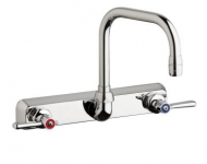 Chicago Faucets W8W-DB6AE35-369AB Workboard Faucet, 8'' Wall